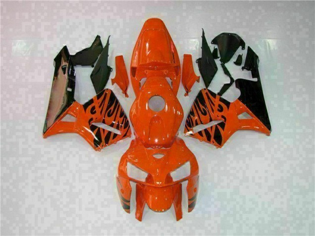 Cheapest 2005-2006 Orange Honda CBR600RR Motor Fairings