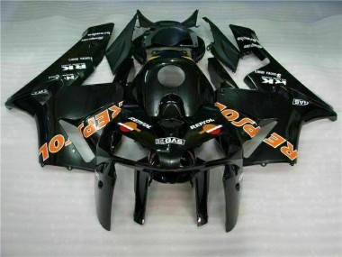 Cheapest 2005-2006 Black Repsol Honda CBR600RR Motorcylce Fairings