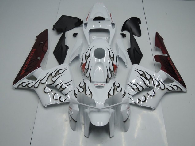 Cheapest 2005-2006 Black Flame Honda CBR600RR Motorbike Fairing