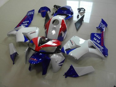 Cheapest 2005-2006 White Blue Red HRC Honda CBR600RR Motorcycle Fairing