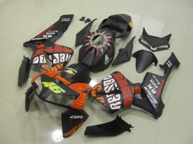 Cheapest 2005-2006 Matte Black Rossi Honda CBR600RR Motorbike Fairing