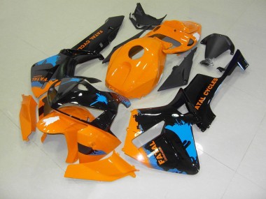 Cheapest 2005-2006 Orange Black Honda CBR600RR Motor Bike Fairings