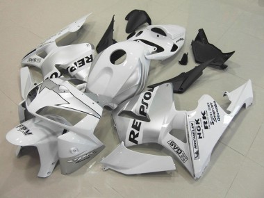 Cheapest 2005-2006 Repsol White Silver Honda CBR600RR Bike Fairing Kit