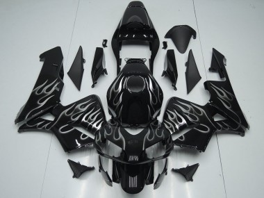 Cheapest 2005-2006 Silver Flame Honda CBR600RR Motorcycle Replacement Fairings