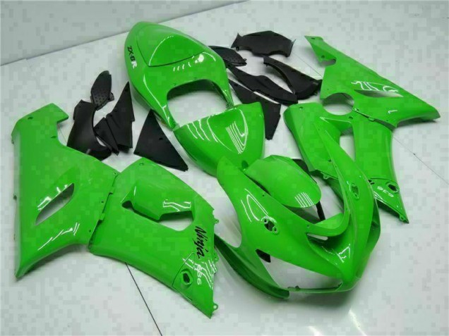 Cheapest 2005-2006 Green Kawasaki ZX6R Motorcycle Replacement Fairings Cheapest 2005-2006 Green Kawasaki ZX6R Motorcycle Replacement Fairings