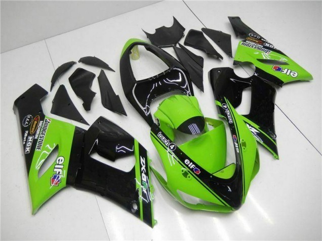 Cheapest 2005-2006 Green Kawasaki ZX6R Motorcycle Fairings Kit Cheapest 2005-2006 Green Kawasaki ZX6R Motorcycle Fairings Kit