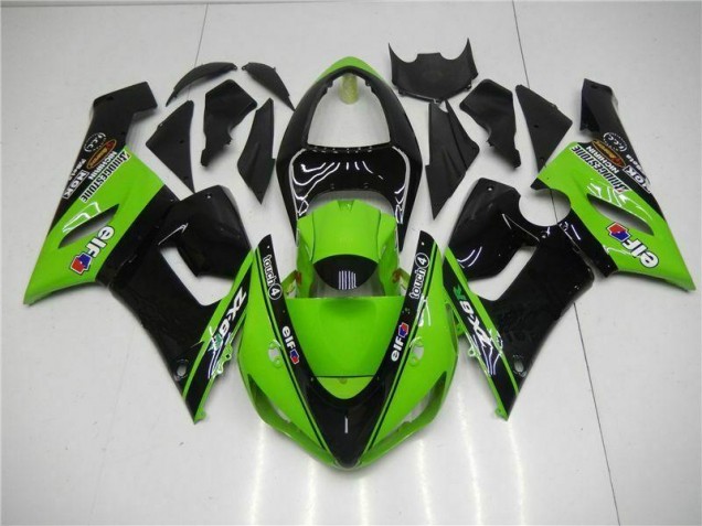 Cheapest 2005-2006 Green Kawasaki ZX6R Motorcycle Fairings Kit Cheapest 2005-2006 Green Kawasaki ZX6R Motorcycle Fairings Kit