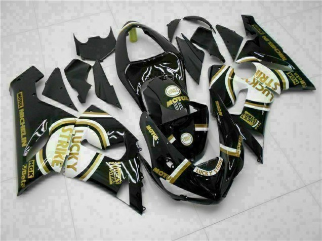 Cheapest 2005-2006 Black Kawasaki ZX6R Motorcylce Fairings