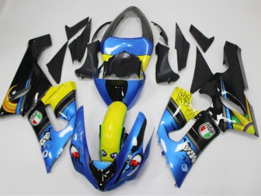 Cheapest 2005-2006 Shark Kawasaki ZX6R Motorbike Fairings
