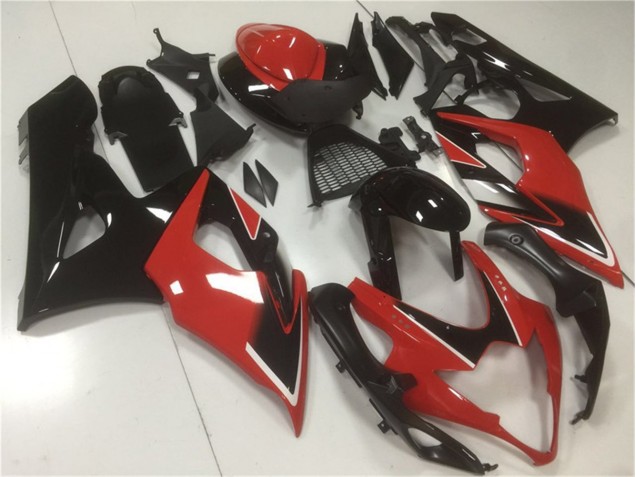 Cheapest 2005-2006 Red Black Suzuki GSXR 1000 Motorbike Fairing