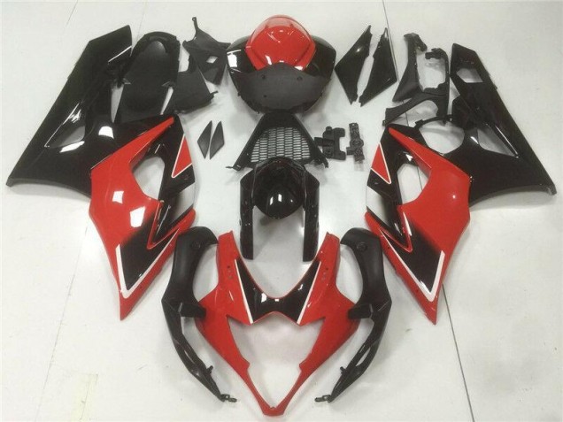 Cheapest 2005-2006 Red Black Suzuki GSXR 1000 Motorbike Fairing