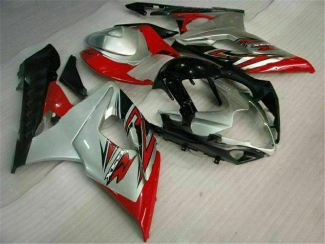 Cheapest 2005-2006 Red White Suzuki GSXR 1000 Motorcyle Fairings