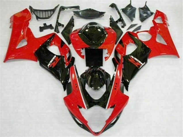 Cheapest 2005-2006 Red Black Suzuki GSXR 1000 Motorcycle Fairings