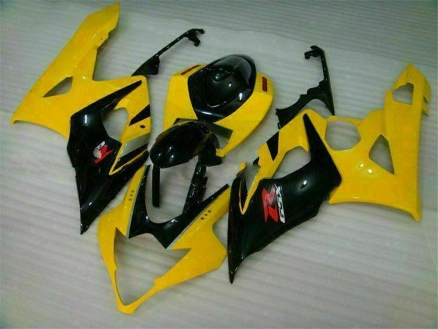 Cheapest 2005-2006 Yellow Black Suzuki GSXR 1000 Motor Bike Fairings