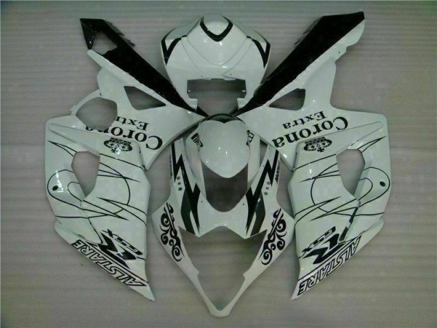 Cheapest 2005-2006 White Suzuki GSXR 1000 Motorbike Fairing Kits