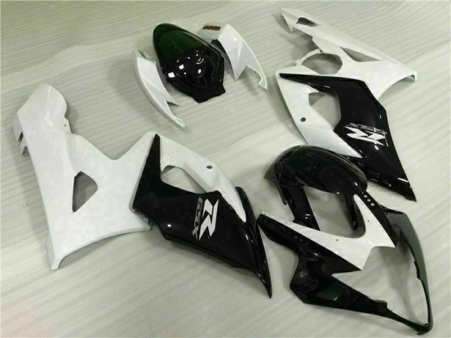 Cheapest 2005-2006 White Black Suzuki GSXR 1000 Moto Fairings