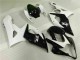 Cheapest 2005-2006 White Black Suzuki GSXR 1000 Moto Fairings