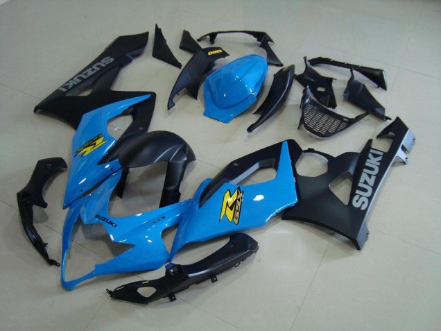 Cheapest 2005-2006 Blue and Matte Black Suzuki GSXR 1000 Bike Fairings