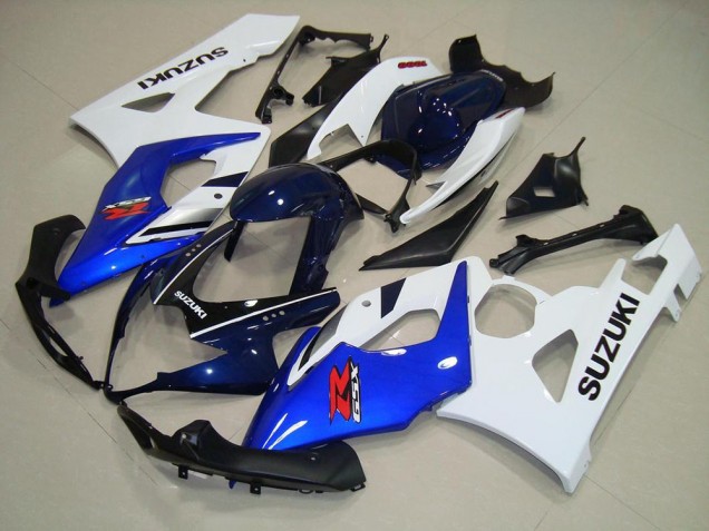 Cheapest 2005-2006 Blue White Black Suzuki GSXR 1000 Motorbike Fairing