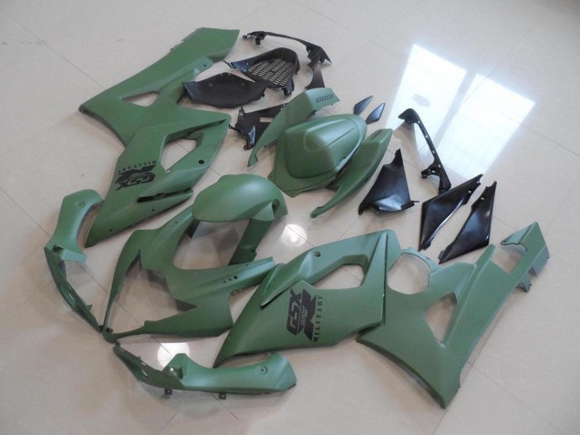 Cheapest 2005-2006 Matte Army Green Suzuki GSXR 1000 Motorcyle Fairings
