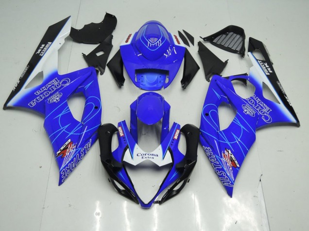 Cheapest 2005-2006 Blue Corona Suzuki GSXR 1000 Motor Fairings