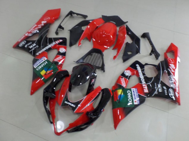 Cheapest 2005-2006 Red Yoshimura Suzuki GSXR 1000 Motorcycle Fairing Kit