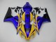 Cheapest 2006-2007 Yellow Blue Honda CBR1000RR Replacement Motorcycle Fairings