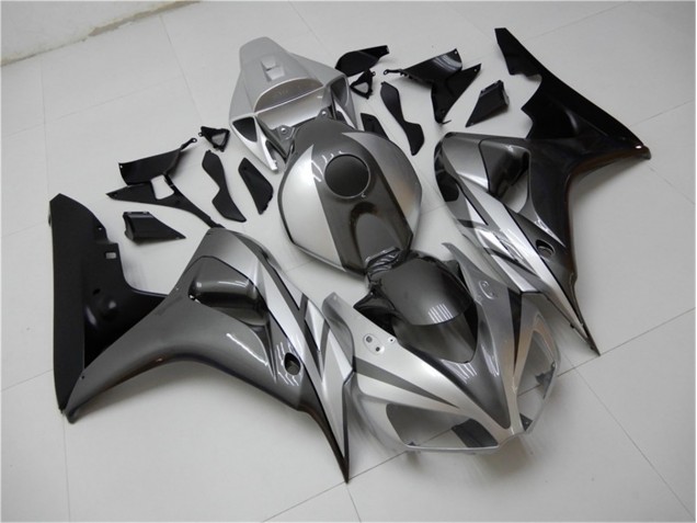 Cheapest 2006-2007 Black Silver Grey Honda CBR1000RR Motorcycle Bodywork