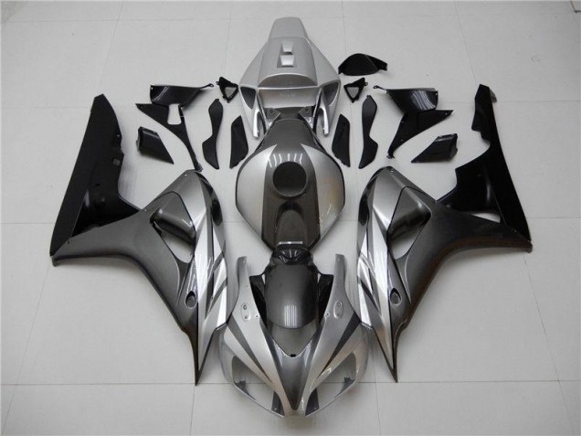 Cheapest 2006-2007 Black Silver Grey Honda CBR1000RR Motorcycle Bodywork