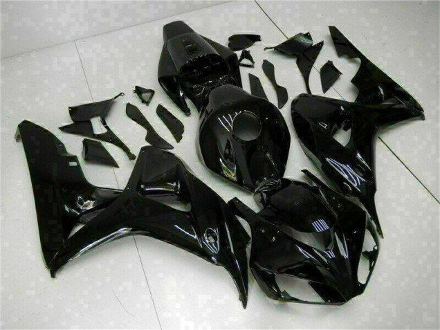 Cheapest 2006-2007 Glossy Black Honda CBR1000RR Bike Fairing