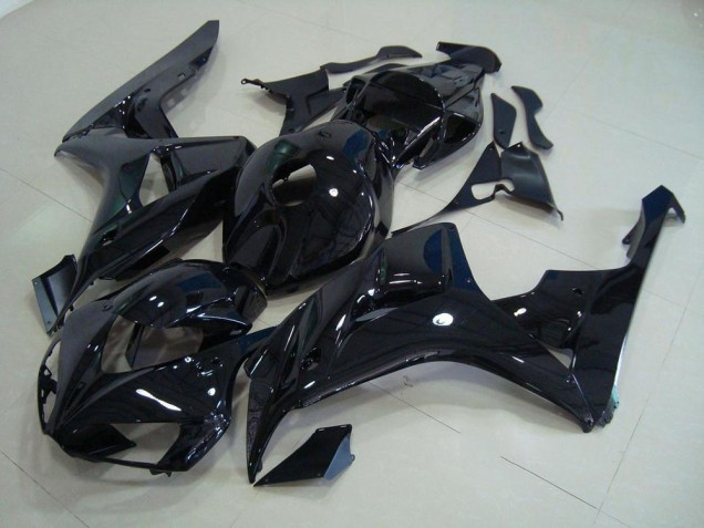 Cheapest 2006-2007 Glossy Black Honda CBR1000RR Bike Fairings