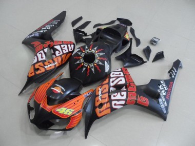 Cheapest 2006-2007 Matte Rossi Honda CBR1000RR Bike Fairings