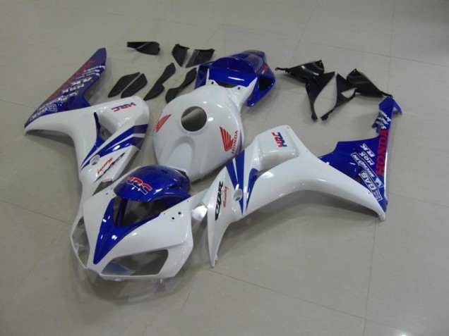 Cheapest 2006-2007 Pearl White Blue Honda CBR1000RR Motorcycle Fairings Kits Cheapest 2006-2007 Pearl White Blue Honda CBR1000RR Motorcycle Fairings Kits