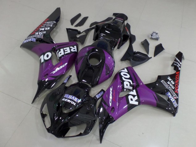 Cheapest 2006-2007 Purple Repsol Honda CBR1000RR Motorcyle Fairings