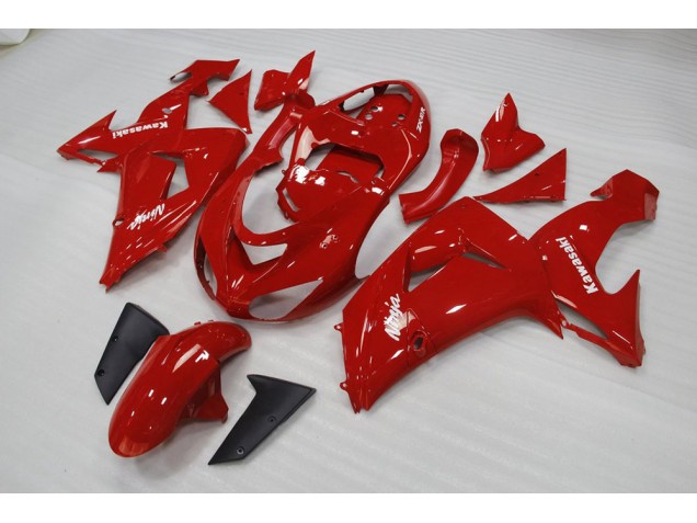 Cheapest 2006-2007 Red Kawasaki ZX10R Motorbike Fairings Cheapest 2006-2007 Red Kawasaki ZX10R Motorbike Fairings
