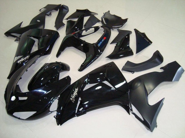 Cheapest 2006-2007 Black Matte Black Kawasaki ZX10R Motorbike Fairing Cheapest 2006-2007 Black Matte Black Kawasaki ZX10R Motorbike Fairing
