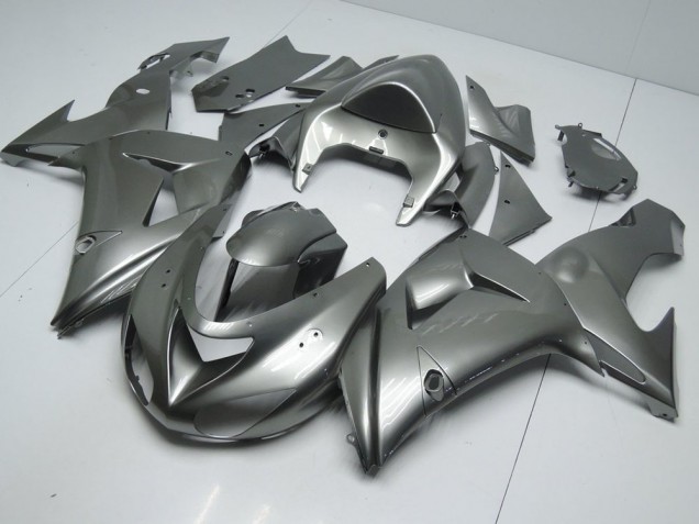 Cheapest 2006-2007 Glossy Grey Kawasaki ZX10R Bike Fairings Cheapest 2006-2007 Glossy Grey Kawasaki ZX10R Bike Fairings