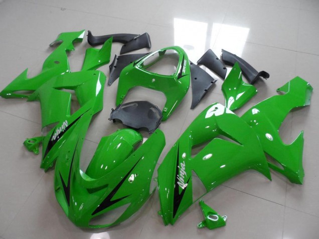 Cheapest 2006-2007 Green Black Arrow Kawasaki ZX10R Replacement Motorcycle Fairings Cheapest 2006-2007 Green Black Arrow Kawasaki ZX10R Replacement Motorcycle Fairings