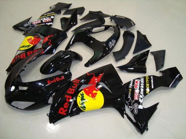 Cheapest 2006-2007 Red Bull Kawasaki ZX10R Motorcycle Replacement Fairings