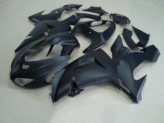 Cheapest 2006-2007 Matte Black Kawasaki ZX10R Motorcylce Fairings