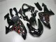Cheapest 2006-2007 Black Grey Red Kawasaki ZX10R Motorbike Fairing