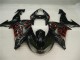 Cheapest 2006-2007 Black Grey Red Kawasaki ZX10R Motorbike Fairing