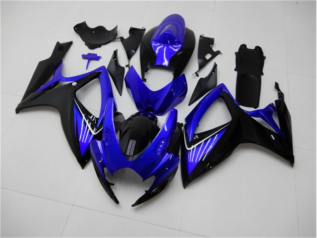 Cheapest 2006-2007 Blue Black Suzuki GSXR 600/750 Replacement Fairings & Bodywork