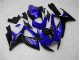 Cheapest 2006-2007 Blue Black Suzuki GSXR 600/750 Replacement Fairings & Bodywork