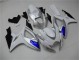 Cheapest 2006-2007 White Blue Suzuki GSXR 600/750 Motorcylce Fairings