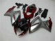 Cheapest 2006-2007 Red Silver Suzuki GSXR 600/750 Bike Fairing Kit