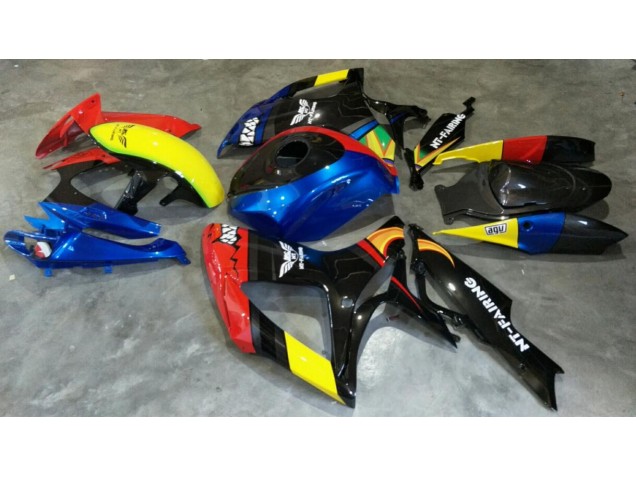 Cheapest 2006-2007 Red Blue Suzuki GSXR 600/750 Motorbike Fairing