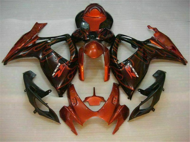 Cheapest 2006-2007 Red Suzuki GSXR 600/750 Motorbike Fairings