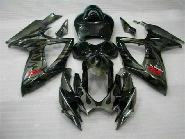 Cheapest 2006-2007 Black Suzuki GSXR 600/750 Bike Fairing