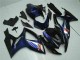 Cheapest 2006-2007 Black Blue Suzuki GSXR 600/750 Motorbike Fairing Kits